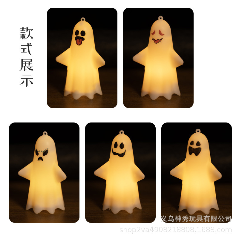 Decoraciones de Halloween Decoraciones de Halloween Decoración de fiesta props Lámpara fantasma Lámpara de calabaza de Halloween