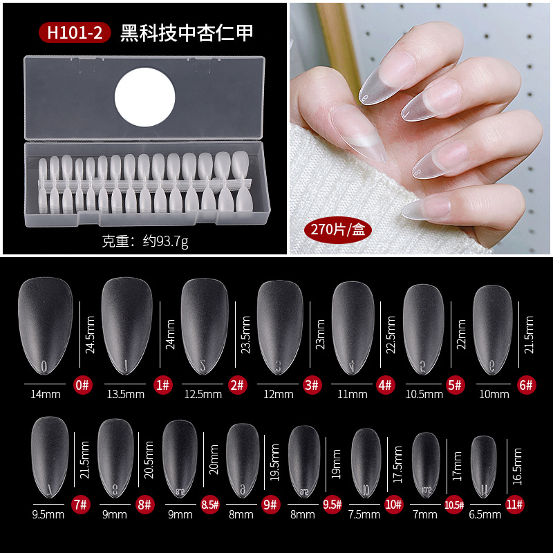 Longitud media almendra 270 piezas H101-2