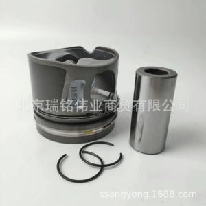 6720300717 Dual Dragon engine piston assembly with piston pin and retaining ring, for diesel RODIUS REXTON G4