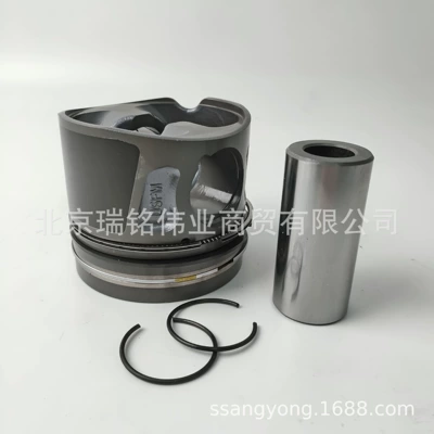 6720300717 Dual Dragon engine piston assembly with piston pin and retaining ring, for diesel RODIUS REXTON G4