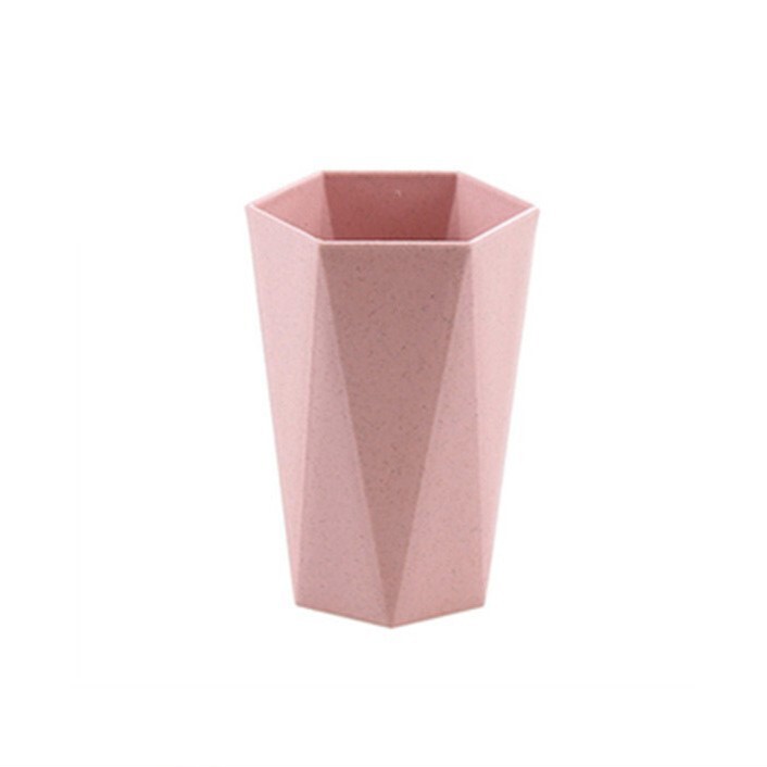 厚みのあるマウスウォッシュカップ、小麦わら菱形カップ、家庭用カップル歯ブラシウォーターカップ、小麦風味のウォッシュカップ卸売|undefined