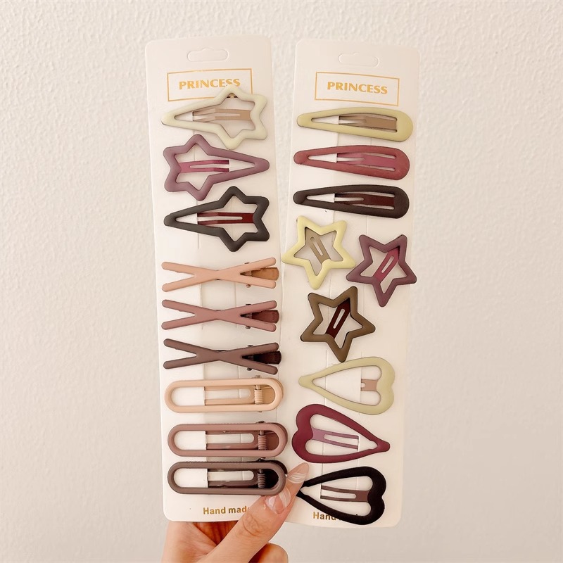 Meilad clip para el cabello para mujeres 2025 nuevo red lateral bang clip para el cabello frente clip para el cabello BB clip para el cabello