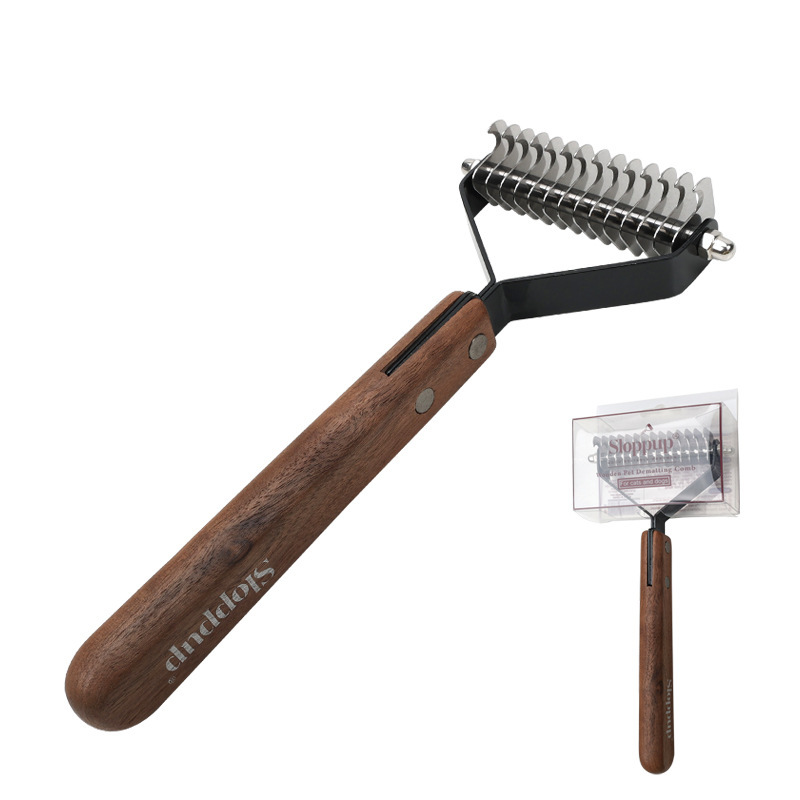 Nogal - trompeta de doble cara