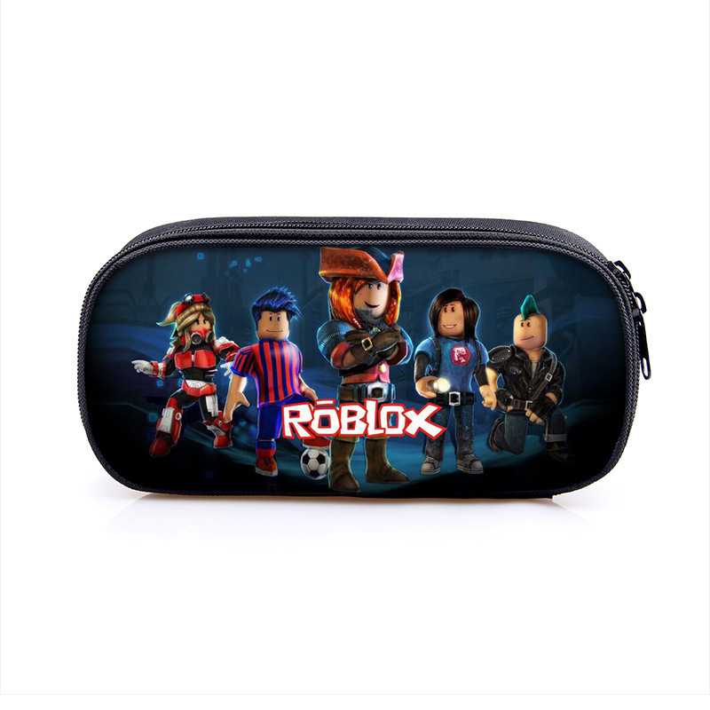 新しい roblox 単層鉛筆バッグ Roblox ポリエステル垂直正方形文具バッグ韓国語版子供の鉛筆バッグ|undefined