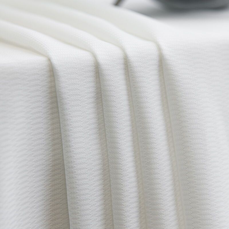 Light luxury solid color illusion sheer curtain, light-transmitting but not see-through, scratch-resistant window screen for living room, bedroom, balcony, partition curtain, sunshade, cross-border