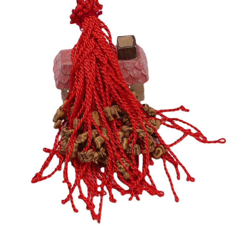 Dragon Boat Festival Red String Bracelet Jewelry Online Store Gifts Street Vendor Jewelry Store Supply Unisex Bracelet High-End Wholesale