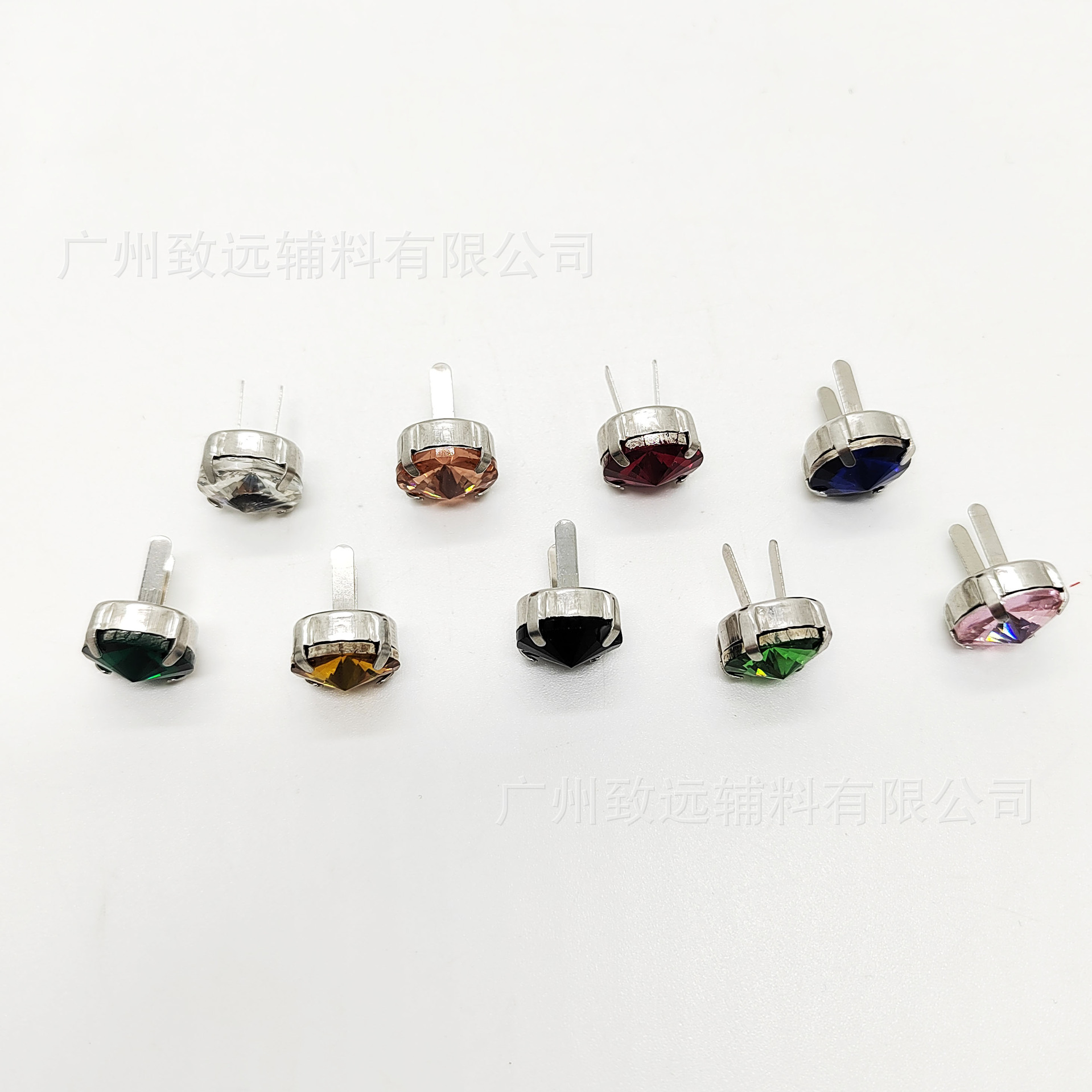 Adornos de cristal con forma de garra de satélite transfronterizos con agujeros para coser a mano, accesorios DIY para zapatos, vestidos de novia, sombreros y bolsos. image 5