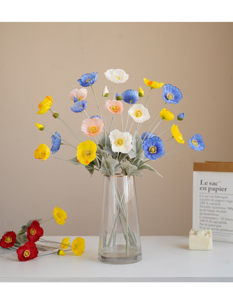 Pastoral Flower Silk Flower Artificial Flowers display picture 1