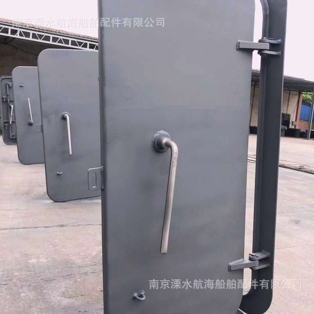 厂家批发船用单把手快开闭水密门 可钢质风雨密门 船用门水密门