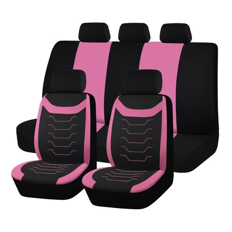 Meike Duo Mexico Cross-Border Foreign Trade Export U-Shaped Patterned Machine-Stitched Universal Car Seat Cover Temu