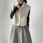 无袖秋季高领新款坎肩