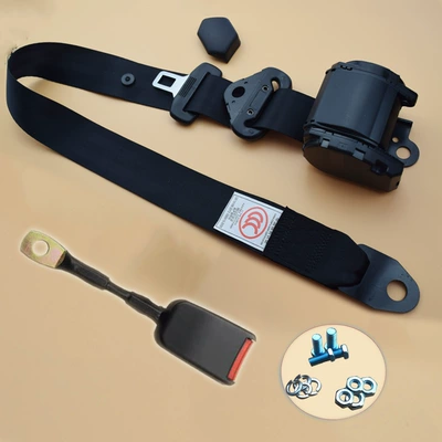 Car seat belt – Locking Safety - k3-plastic-coated-20-steel-wire-rope-complete-set-of-screws-screws-caps-pieces