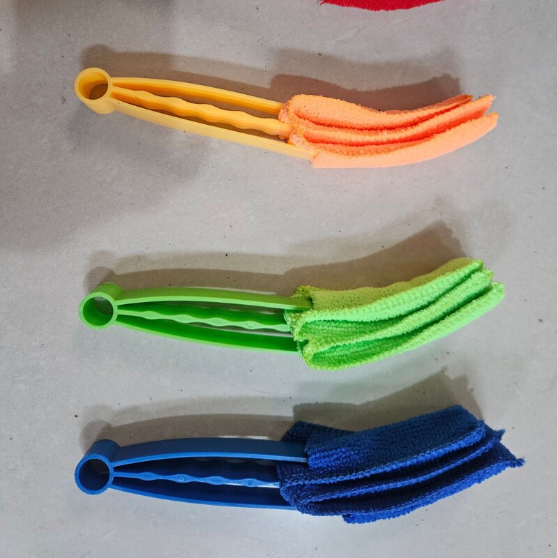 Detachable louver brush car interior air outlet gap cleaning brush dust removal cleaning tool car air conditioning brush