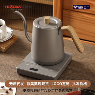 Cross-Border Water Kettle for Household Tea Making, Special Kung Fu Tea Slender Mouth Temperature Control Hand Brewing Water Kettle, Constant Temperature Electric Water Kettle