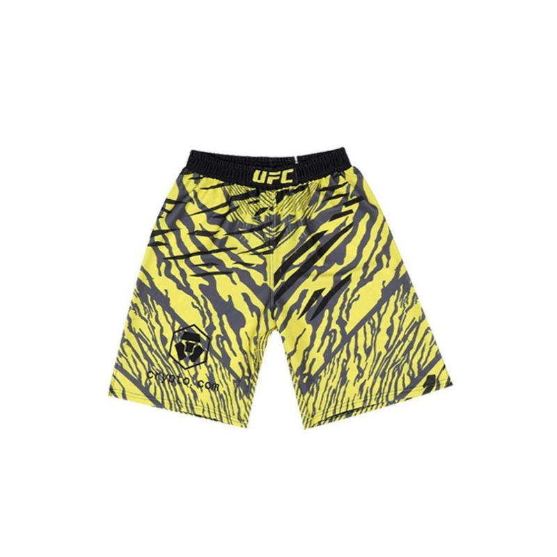 Cross-Border 3D Printed Sanda Training Ufc Boxing Clothing Muay Thai Fighting Sports Casual Shorts Gym Fighting