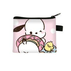 New Parachute Dog Children's Pocket Money Wallet Student Cute Large Capacity Key Card Holder High-end Mini Polyester Bag