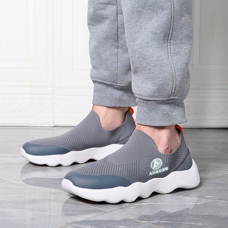 Трансграничная новая весенне-осенняя мужская обувь, модная универсальная спортивная обувь для пар, дышащая легкая Летающая тканая повседневная обувь, флеш-обувь