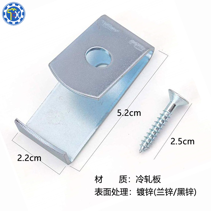 跨境厂家花盆挂钩盆栽支架铁镀锌壁挂式花盆夹子陶土花盆简约挂钩