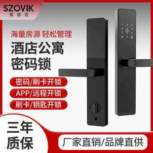Hotel Rental Apartment Password Lock Mobile App B&B Remote Unlocking Room Dong Lock Smart Lock