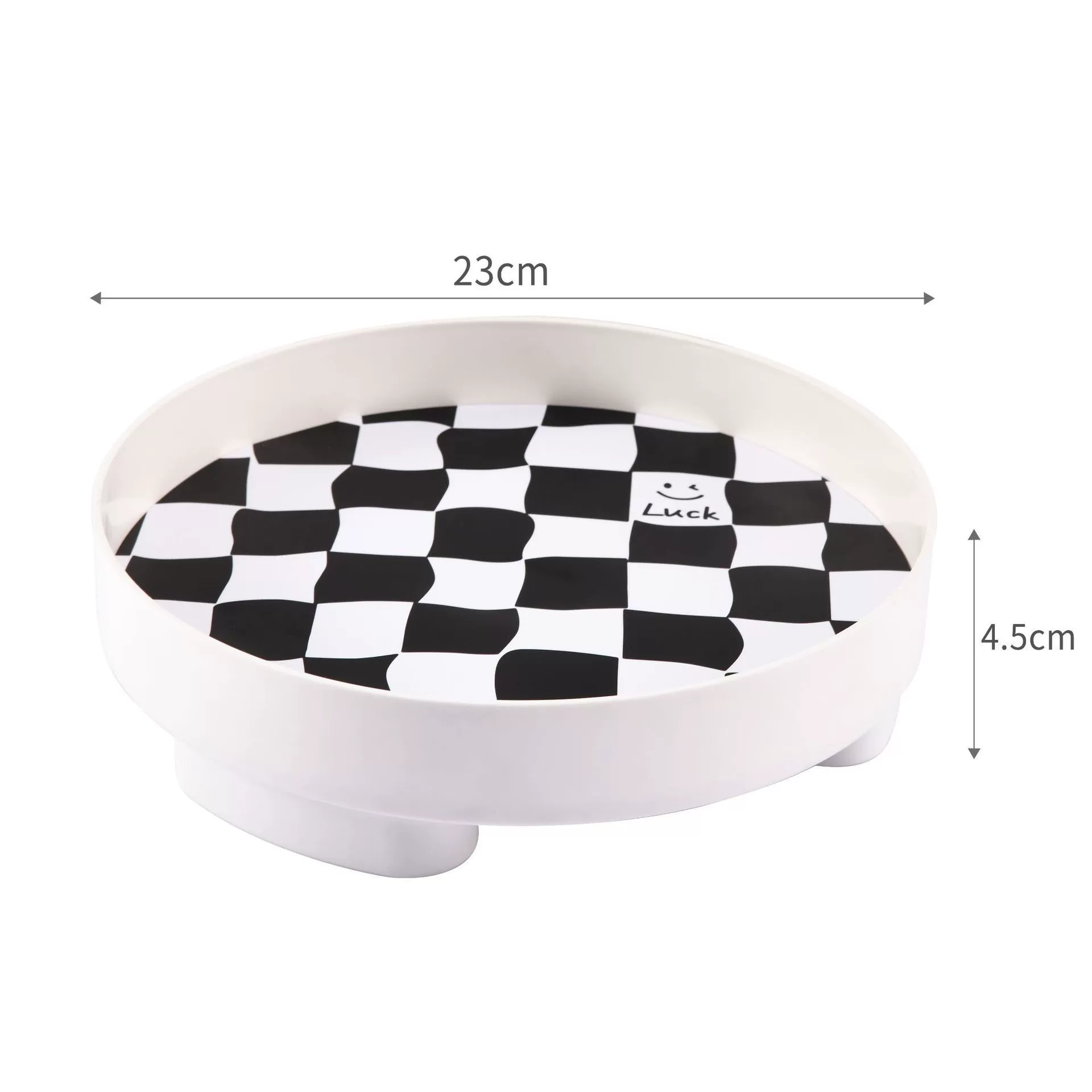Круглая деревянная подставка для хранения/tray?