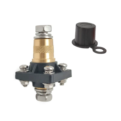 Brass Square Battery Power supply, ignition system accessories - dpz-7-negative-pole