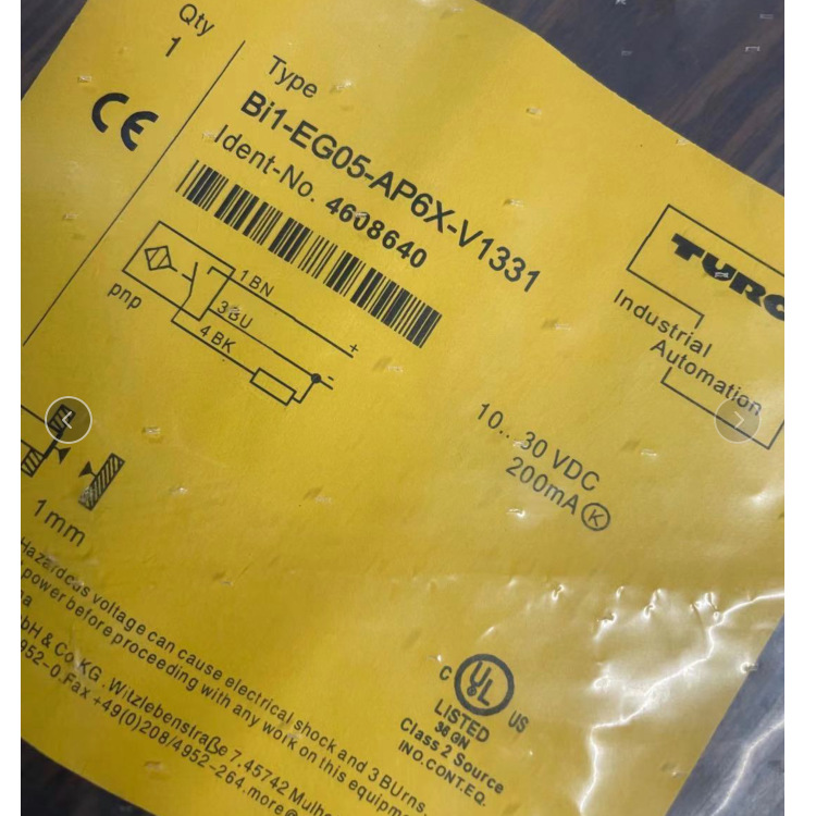德国图尔克TURCK 接近传感器BI1-EG05-AP6X-V1331