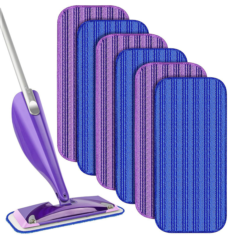 Compatible with Swifferwet Jet Microfiber Mop Pad 12inch Wet and Dry Dual-Use Mop Replacement Head Cross-Border Compatible with Swifferwet Jet Microfiber Mop Pad 12inch Wet and Dry Dual-Use Mop Replacement Head Cross-Border