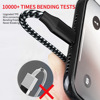 Samsung, apple, nylon woven mobile phone, charging cable, Android, C3, 3A