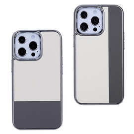 定制苹果真皮手机壳无缝拼接真皮手机保护套适用于苹果iPhone 13