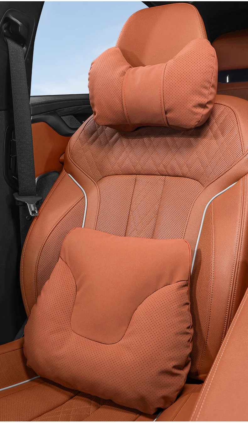 Suitable for Mercedes-Benz E-Class Maybach Lumbar Support E300L/E260L Car Headrest Neck Pillow Lumbar Pillow Interior Supplies