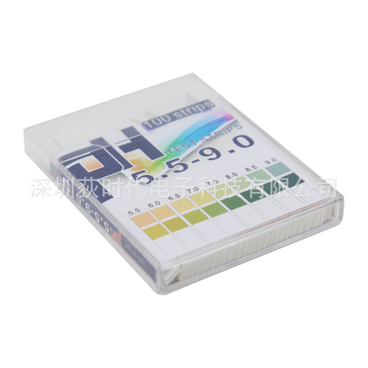 精密PH测酸碱试纸100条2色对比盒装广泛试纸 5.5-9 0.5精度ph试纸-阿里巴巴