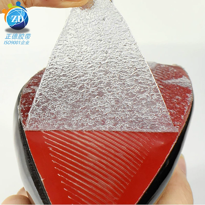 Прозрачные высококлейкие наклейки на подошву PEVA, износостойкая пленка для подошвы из натуральной кожи, обувь на высоком каблуке, износостойкие Нескользящие наклейки, наклейки на обувь с острым носком