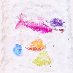 Dinosaur fossil archaeological excavation toy, digging gems mermaid glow-in-the-dark mining treasure treasure hunt blind box children's gift