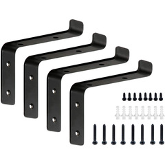 跨境供應北歐創意復古鐵藝書架鐵藝支撐架牆上置物托架五金衝壓件