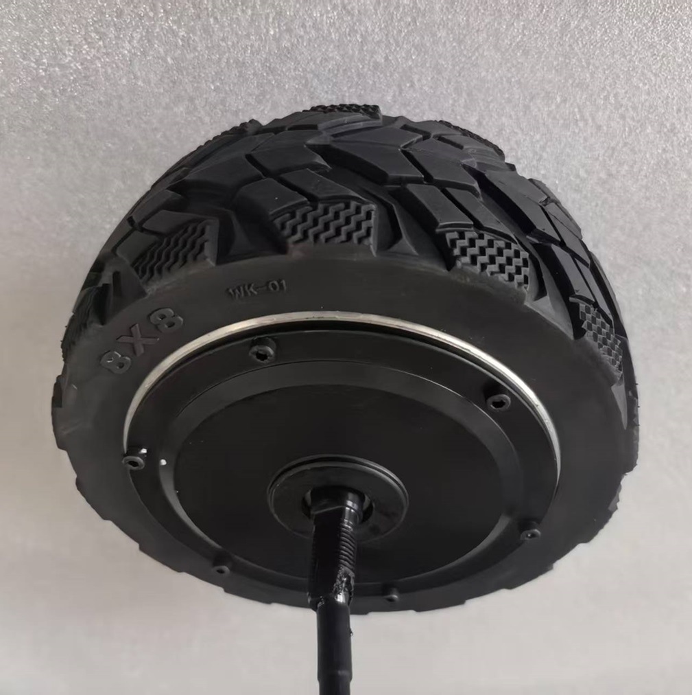 8寸大功率轮毂电机 露营车电机电动车电机 编码器 2000W 60高磁钢