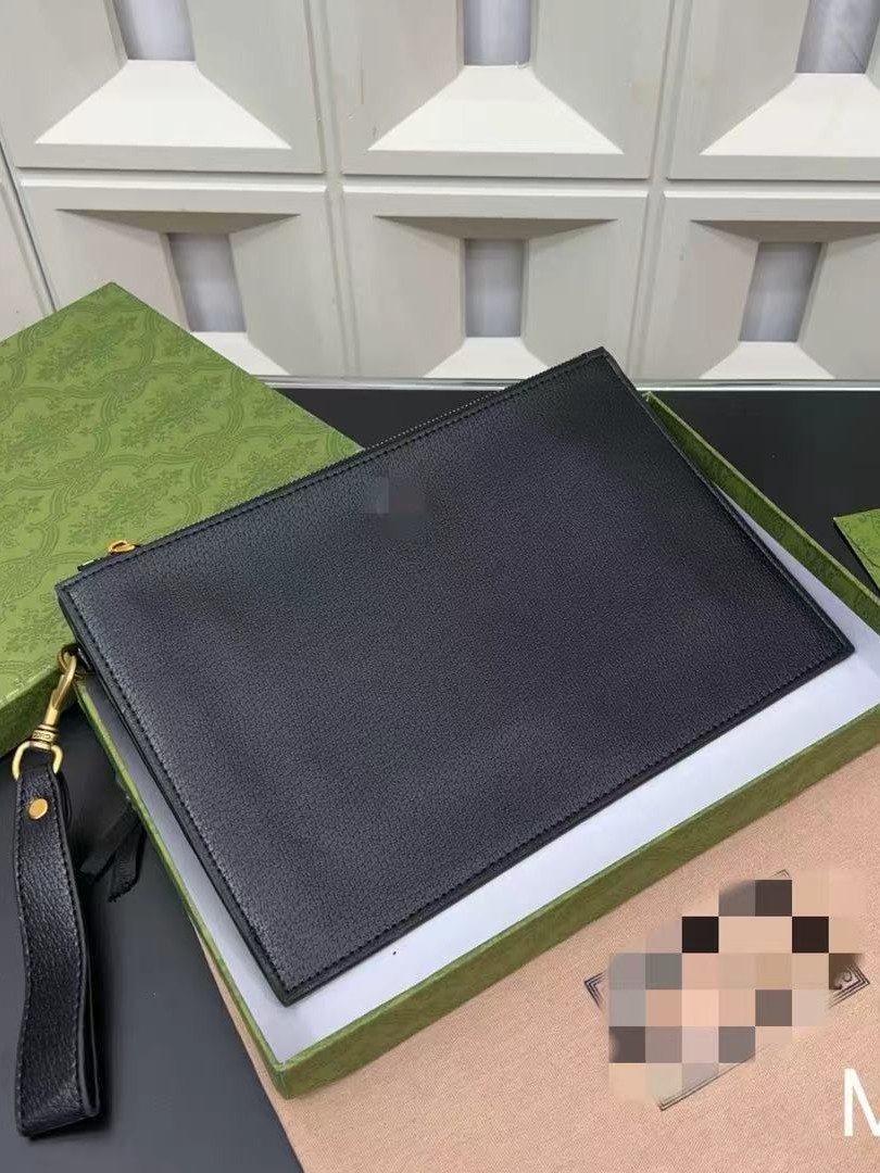 Kişi üçün böyük tutumlu biznes clutch çanta