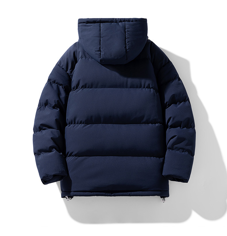 Herren Winter Steppjacke Mit Kapuze Warme Wattierte Parka Jacke_voghion.com