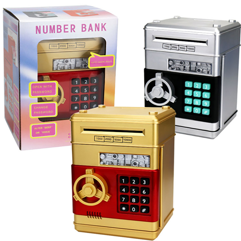 Hucha transfronteriza Caja de seguridad para niños Chica resistente a las caídas Chico nuevo puede guardar contraseña Caja alcancía Fabricante