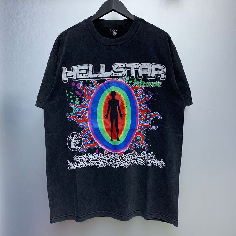 クロスボーダー新しい夏アメリカンレトロ半袖クリエイティブレタープリントルーズトレンディブランド半袖Tシャツトップス男性と女性用|undefined