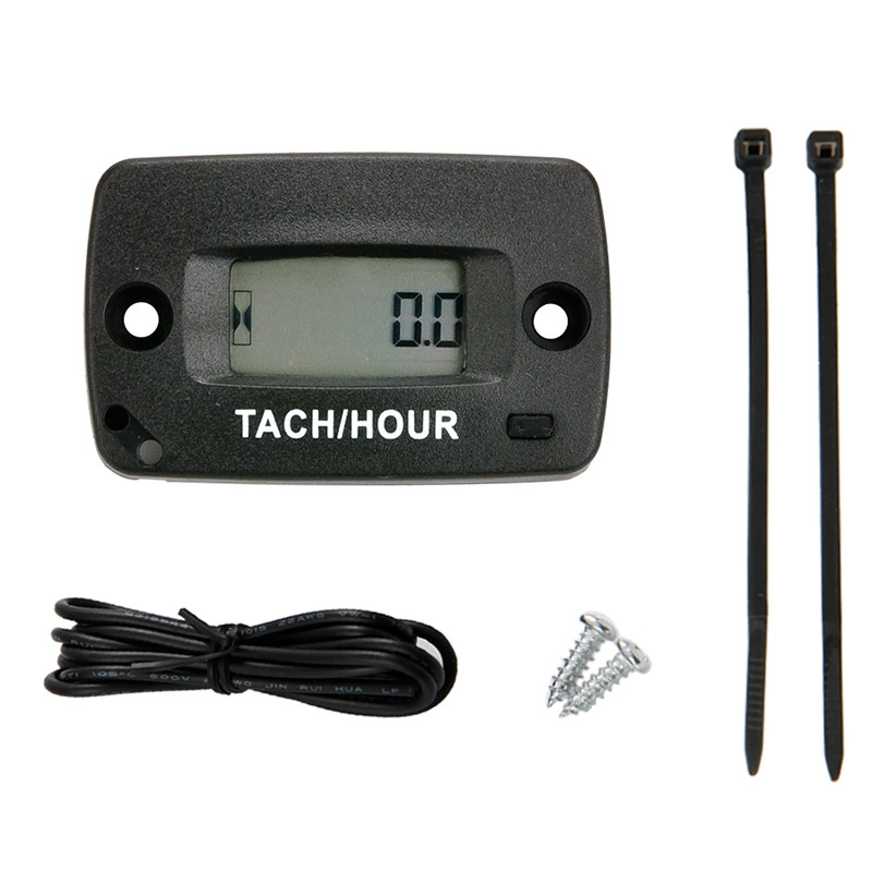 Мотоцикл цифровой дисплей Тахометр косилка ATV kart таймер обслуживания бензинового двигателя