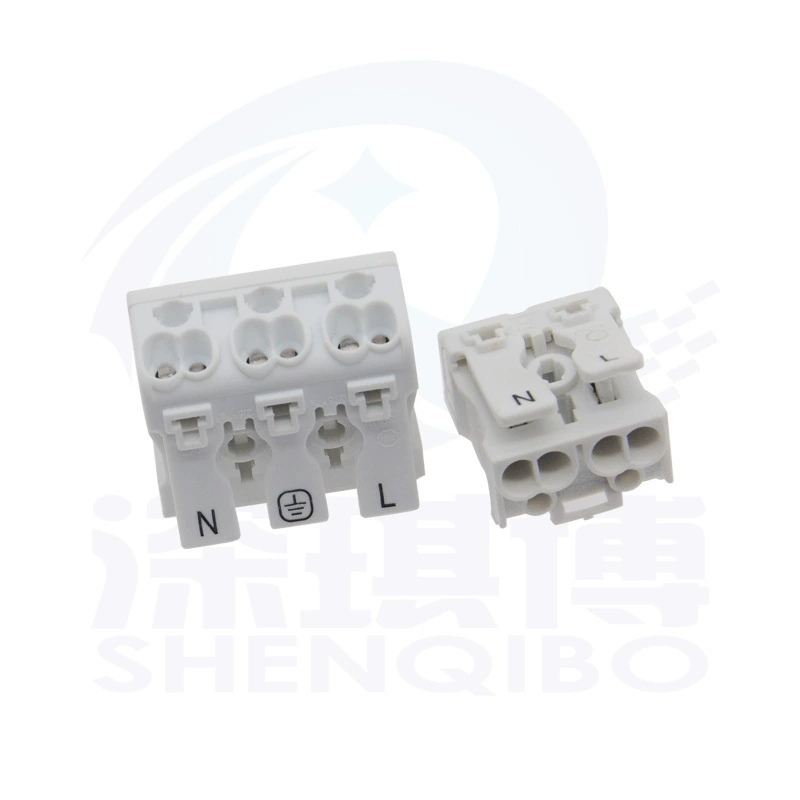 Type 923 push-type quick connection terminal connector building terminal soft/hard wire terminal block