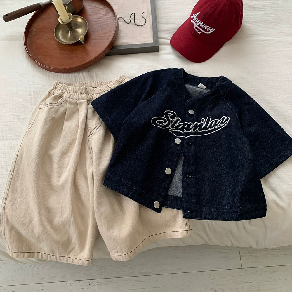 Детская одежда Мальчик Жилет весной 2025 новый ребенок Весна