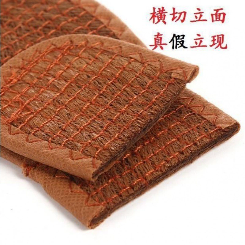 Коричневая стелька впитывает пот и дышащий кокосовый пальмовый пальмовый мужской горный коричневый коврик стелька пельменная коврика