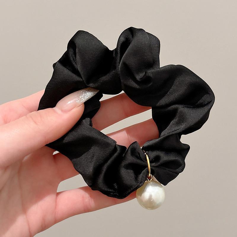 El encaje francés doble anillo de cabello de intestino grueso femenino de alta calidad cuerda de cabello de pelo de ballet dulce Meisen tocado de cabello