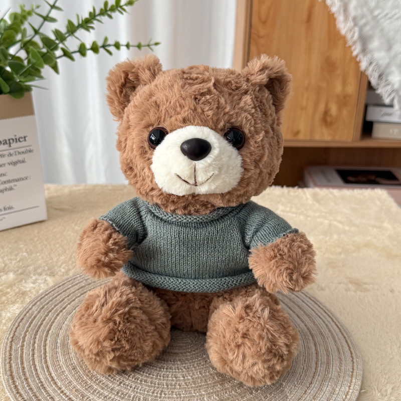 Transfronterizos Teddy Bear muñecas de peluche muñecas de tela regalo de graduación de chicas regalos de eventos logotipo imprimible