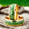 Golden ring stainless steel