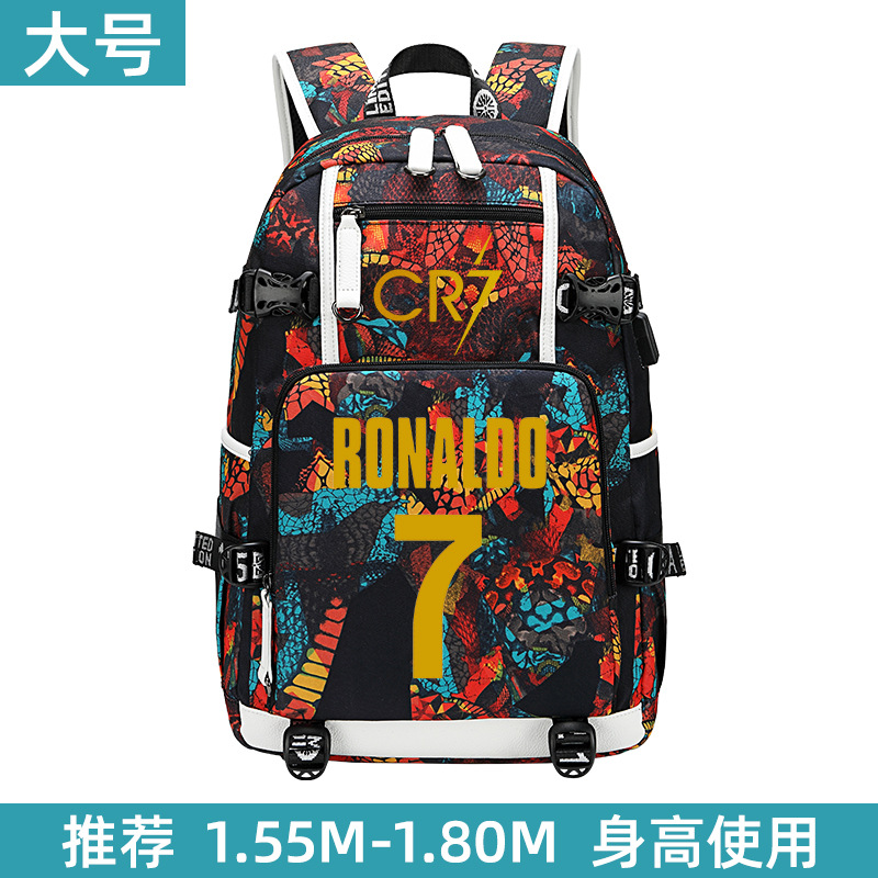 Aa20-라지 레드-C 호날두 No. 7 골드 (한정판)