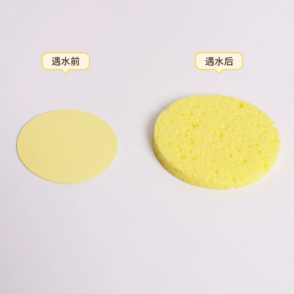 Golden (the diameter is about 6.5cm before encountering water, and the diameter is about 8cm after encountering water)