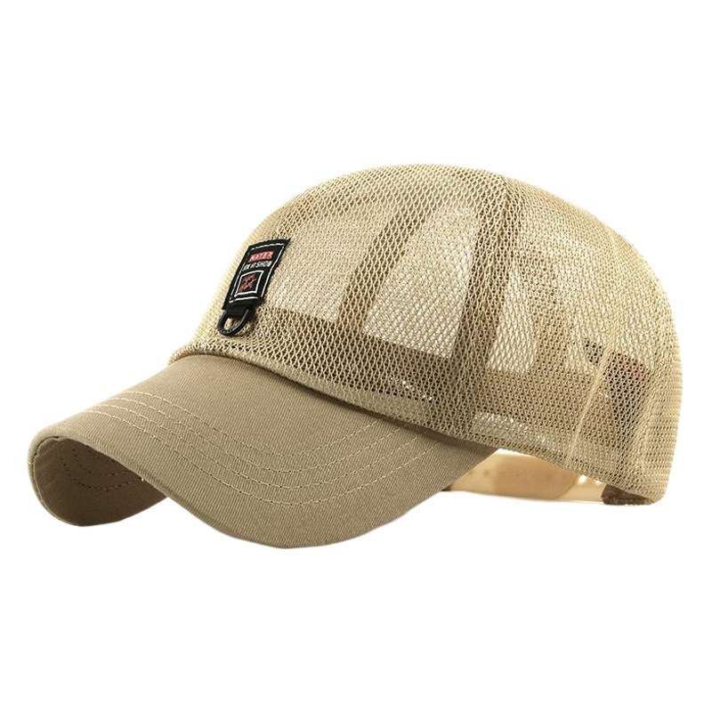 Sombrero de béisbol al por mayor hombres y mujeres ocio al aire libre Gorra estilo coreano moda personalidad simple sombrero de malla sombrero de sol verano