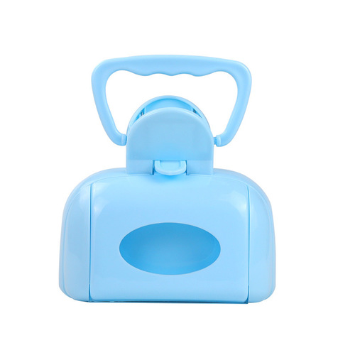 Dog Litter Box, Cat Pet, 2 Colors Plastic Random Sending, Poop Bag Holder, Clean Feces